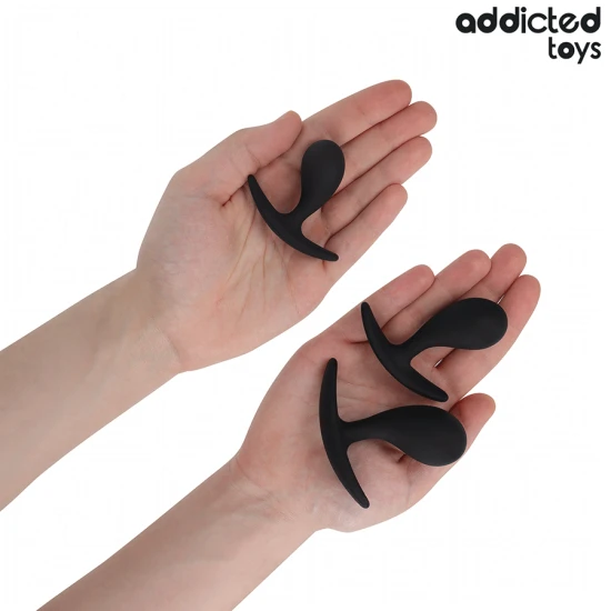 Set 3 dopuri anale din silicon, Model 3
