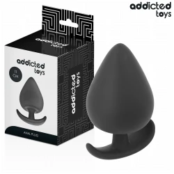 Plug anal din silicon, XXL, 11 cm