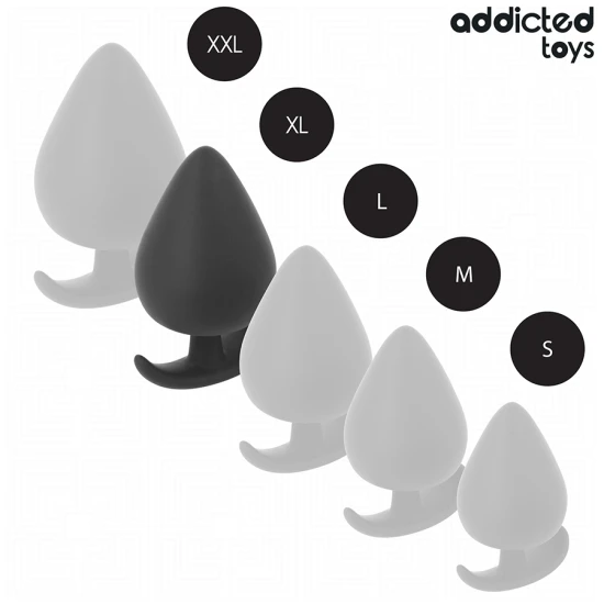 Dop anal din silicon, Model XL, 9.5 cm