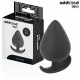 Plug anal din silicon, negru, M