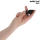 Plug anal din silicon, negru, mărimea S