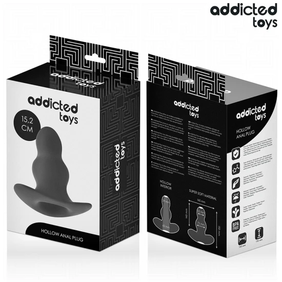 DILDO ANAL / DOP ANAL Tip Model, Silicon, XXL, 15.2 cm