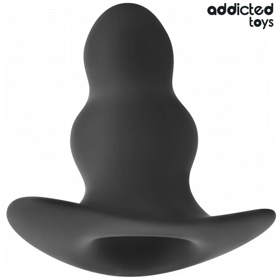 Hollow Anal Plug Silicone Size L 11.1 Cm, Cu Cavitate