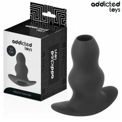 Hollow Anal Plug Silicone Size L 11.1 Cm, Cu Cavitate