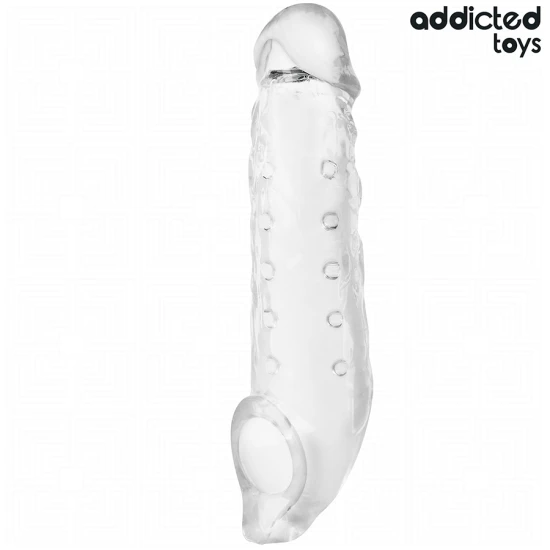Manșon penis transparent, M, 27 cm