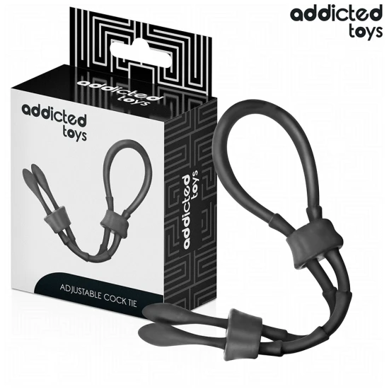 Frânghie ajustabilă din silicon pentru penis