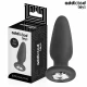 Plug anal, model cu bijuterie, silicon, S, 8,8 cm