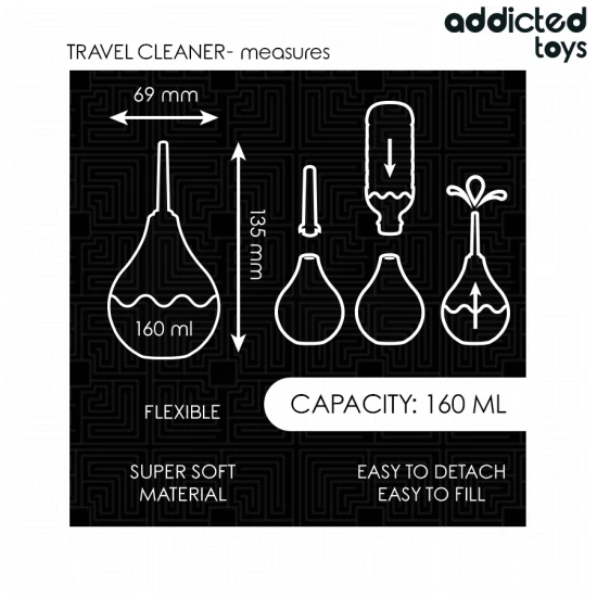 Lichid de curățare anală Travel Size M, 160 ml
