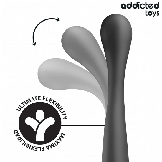 Dublu Anal Massager, Silicon, 22.5 cm