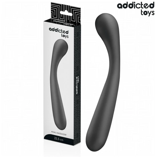 Dublu Anal Massager, Silicon, 22.5 cm