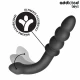Dublu - Model pentru masaj anal din silicon, 16.5 cm