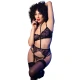 Lenjerie - Set Seducător, Negru, Mărime S