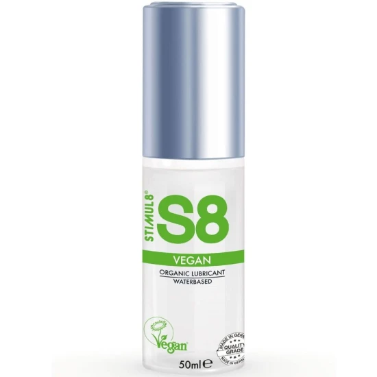 S8 - Lubrifiant Tip Produs Vegan, pe bază de apă, 50 ml