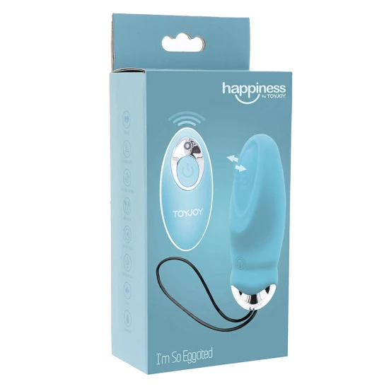 Vibrator tip ou - telecomandă, Albastru
