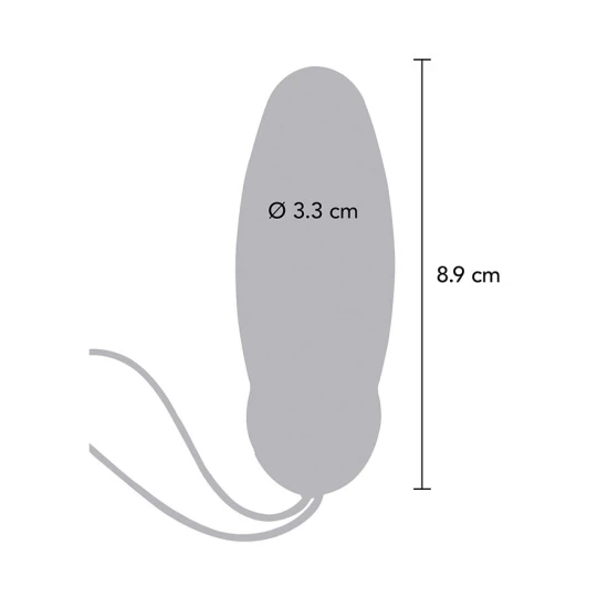 Vibrator tip ou - telecomandă, Albastru