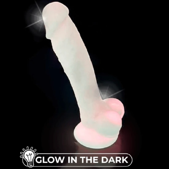 Model 1 penis realist din silicon premium, Roz, 17.5 cm