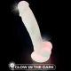 Model 1 penis realist din silicon premium, Roz, 17.5 cm