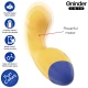 Vibrator Love Buddy Tip Produs, Roz - Negru