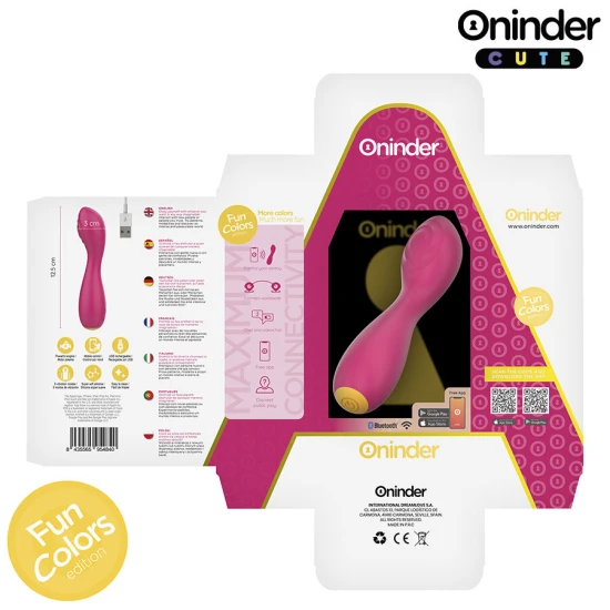Vibrator Tip Love Buddy Master G-Spot, Roz închis cu bază galbenă