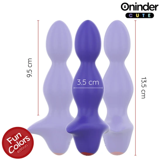 Dop Vibrant Anal Tip Model, Roz/Negru