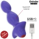 Dop Vibrant Anal Tip Model, Roz/Negru