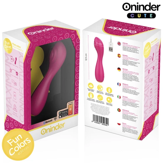 Vibrator Tip Love Buddy Master G-Spot, Roz închis cu bază galbenă