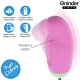 Ou din silicon vibrat/rotativ 360° - Roz/Mov - cu aplicație globală gratuită