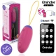 Oua Vibrante Tip Silicon, Roz/Mov/Verde/Galben, Negru