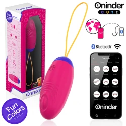 Oua Vibrante Tip Silicon, Roz/Mov/Verde/Galben, Negru