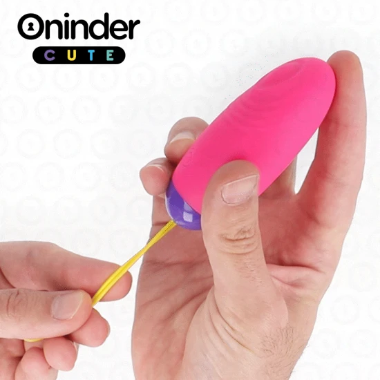 Oua Vibrante Tip Silicon, Roz/Mov/Verde/Galben, Negru