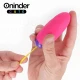 Oua Vibrante Tip Silicon, Roz/Mov/Verde/Galben, Negru