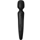 Masturbator Wand din silicon, negru, XXL