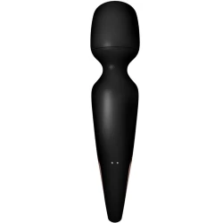 Masturbator Wand din silicon, negru, XXL