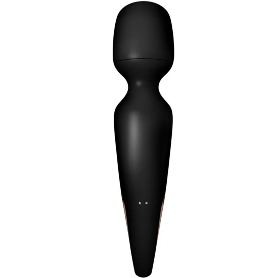 Masturbator Wand din silicon, negru, XXL