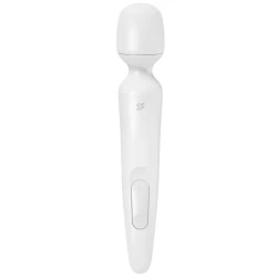 Vibrator Tip Baghetă Wand Erland, Vibrant, Alb