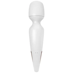 Vibrator Tip Baghetă Wand Erland, Vibrant, Alb