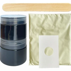 Kit penis cloner cu vibrații, Negru