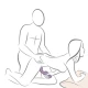 Vibrator tip scaun, Purple