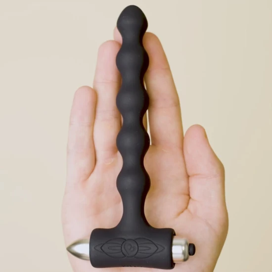 Model: dop anal vibrator, Roz Negru