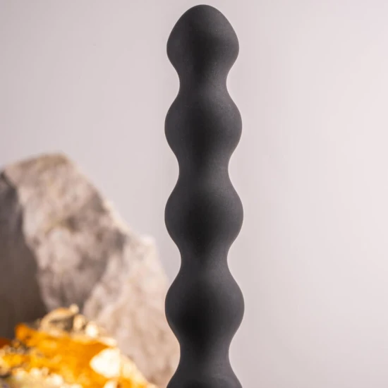 Model: dop anal vibrator, Roz Negru