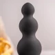 Petite Sensations Bubbles - Plug anal vibrator, Negru