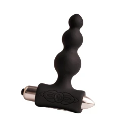 Petite Sensations Bubbles - Plug anal vibrator, Negru