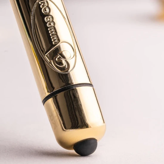 Vibrator Ro-80 Champagne, vibrant tip glonț, șampanie