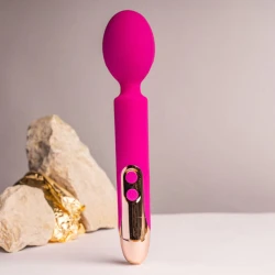ORIEL - VIBRATOR TIP BAGHETĂ FLEXIBIL, Roz