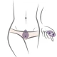 Vibrator tip chiloțel - Roz