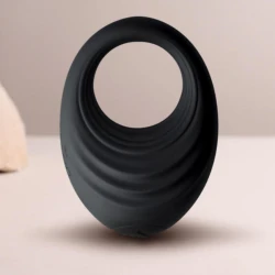Inel penis vibrator, Negru