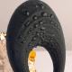 Inel penis vibrator, Negru
