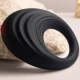 Inel penis vibrator, Negru
