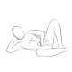 Vibrator masturbator, Negru