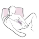 Glo-Girl - Vibrator tip wand mini, Mov
